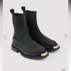 Sandro Chelsea Boot in Green